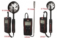 Máy đo tốc độ gió, lưu lượng gió model: LV110, LV111, LV117